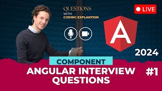 Angular Interview Questions and Answers 2024  Angular 17  Part 1 [upl. by Esital]