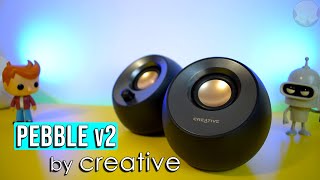 Creative Pebble V2 Speakers Review Plus Sound Test [upl. by Riannon]