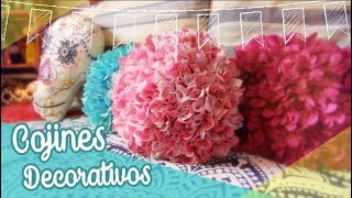 Cómo hacer unos Cojines muy Decorativos Chuladas Creativas [upl. by Nakashima420]