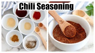 Homemade Chili Seasoning How to make chili seasoning [upl. by Anastatius]