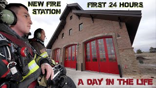 First 24 Hours in a New Fire Station  A Day in the Life [upl. by Aninad585]