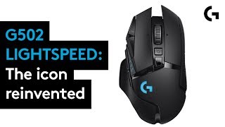 G502 LIGHTSPEED Wireless Gaming Mouse The Icon Reinvented [upl. by Ayaros885]