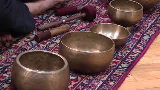 Relax with a Tibetan singing bowl meditation session [upl. by Symon]