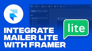 How to Integrate MailerLite With Framer Tutorial [upl. by Marius]