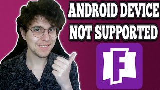 How To Fix Fortnite Android Device Not Supported [upl. by Bank]