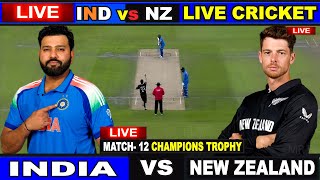 🔴Last 3 Over INDIA vs New Zealand LIVE [upl. by Anerdna879]