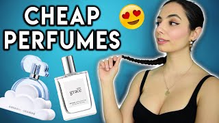 My Top 5 AFFORDABLE Perfumes  Best Cheap Perfumes For Women GIVEAWAY [upl. by Hobie608]