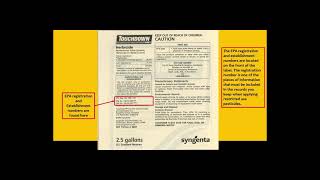 How to read a Pesticide label [upl. by Mauceri510]