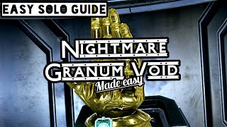 Best Builds for Nightmare Granum Void  Warframe Granum Void Guide [upl. by Ttekcirc]