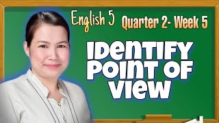 English 5 Identify Point of View [upl. by O'Gowan]