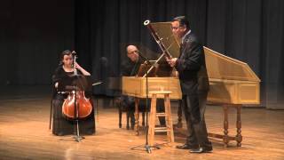 Jean Philippe Rameau quotLes Sauvagesquot and Tambourin for bassoon and basso continuo [upl. by Hussey]