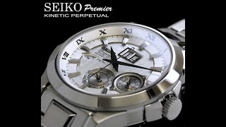 14 year review Seiko Premier Kinetic Perpetual SNP001 review The Original Seiko Premier [upl. by Elsi]