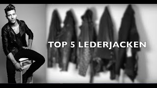 TOP 5 Lederjacken  Marc Eggers [upl. by Adara]