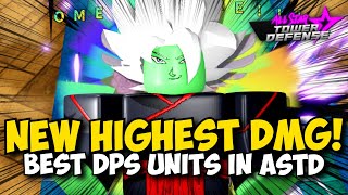 The NEW HIGHEST DMG Units in All Star Tower Defense [upl. by Elisabet]