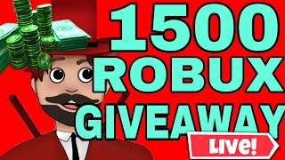 ROBUX GIVEAWAY LIVE [upl. by Tedra]