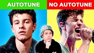 Autotune vs No Autotune Shawn Mendes Beyoncé amp MORE [upl. by Nosak682]