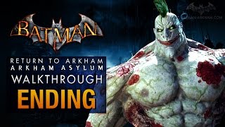 Batman Return to Arkham Asylum Ending  Jokers Party [upl. by Yves]