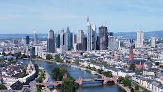 4K Frankfurt am Main Germany 🇩🇪 [upl. by Ettevroc]