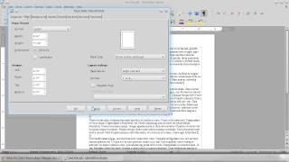 LibreOffice 4 How To change page orientation [upl. by Carnes]