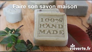 DIY fabriquer un savon maison en saponification froid [upl. by Grados]