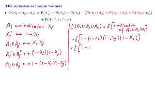 S071 The InclusionExclusion Formula [upl. by Noseyt]