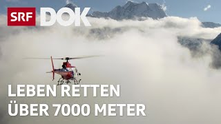 Die Bergretter in Himalaya – Rettungshelikopter in eisigen Höhen  Doku  SRF Dok [upl. by Upali33]