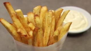 How to make Pommes Frites French Fries [upl. by Elonore]