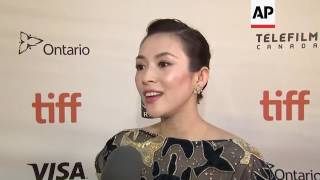 Actress Ziyi Zhang talks about being a juror for TIFF [upl. by Liuqnoj]