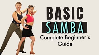 Basic Samba TOP TEN STEPS amp Routine [upl. by Ilrebma]