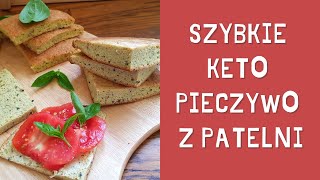 Szybkie awaryjne KETO PIECZYWO Z PATELNI [upl. by Ditmore]