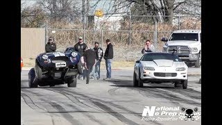 Shelby Cobra wheel stang vs nitrous Camaro thanksgiving shakedown [upl. by Jessabell390]