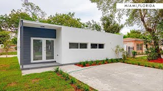 3 Bedroom Container Home in North Miami Beach Florida USA [upl. by Eeleak124]