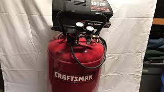 Craftsman 30 gallon air compressor [upl. by Gaw891]