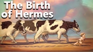 The Birth of Hermes and How He Stole the Cattle of Apollo  Greek Mythology [upl. by Acsirp627]