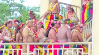 Yapese Graduation March outside Yap FSM [upl. by Ynatsed]