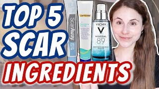 TOP 5 INGREDIENTS FOR SCARS Dr Dray [upl. by Inar]