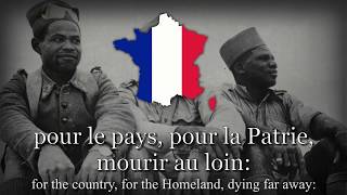 quotLe Chant des Africainsquot  French Military March [upl. by Nnaylrebmik676]