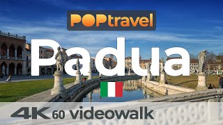 Walking in PADUA  Italy  Old Town to Prato della Valle  4K 60fps UHD [upl. by Nrevel]