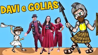 Turma Kids e Cia  Davi e Golias Oh Glória a Deus ♪ Música Infantil [upl. by Connelly373]