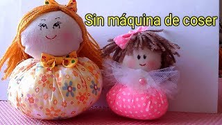 CÓMO HACER MUÑECA DE TRAPO Muy fácil [upl. by Eddi334]