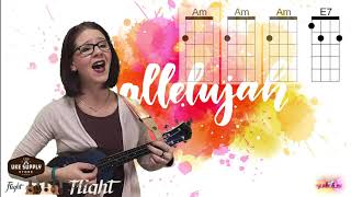 Ukulelen Tutorial  Hallelujah [upl. by Idnor304]