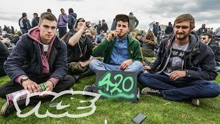 Celebrating 420 with Londons Weed Fanatics [upl. by Poock]