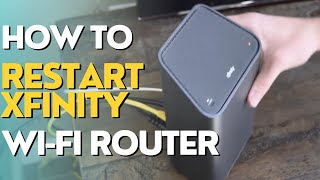 How to Restart a Xfinity WiFi Router [upl. by Gnouhc]