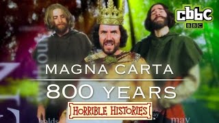 Horrible Histories Song  Magna Carta 800 Years  CBBC [upl. by Ayirp]