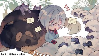 Just Chatting With My Dog 【NIJISANJI EN  Fulgur Ovid】 [upl. by Anzovin]