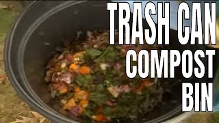 DIY Trash Can Compost Bin [upl. by Githens332]