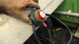 Installing dual batteries on a boat [upl. by Gilberto]