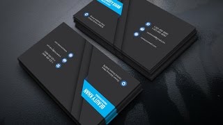 Create a Print Ready Business Card Design in Illustrator [upl. by Kirk]