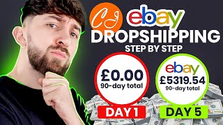 eBay Dropshipping Full Tutorial CJ Dropshipping [upl. by Mamoun]