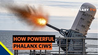 How does the phalanx CIWS work  How powerful phalanx CIWS [upl. by Nyla]